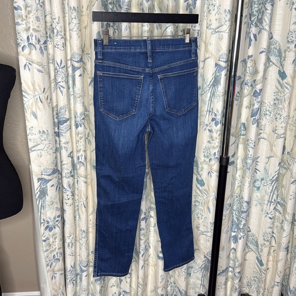 Madewell Mid-Rise Stovepipe Jeans Leaside Wash size 26 - Picture 3 of 5
